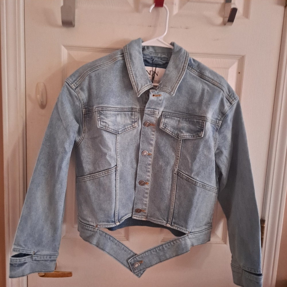 LNDN Light Blue Denim Jacket Size M
